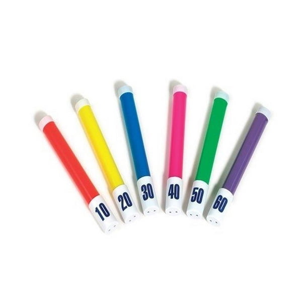 Juguetes Dive Flex Sticks Swimline, paquete de 6 unidades, para piscina y baño para niños