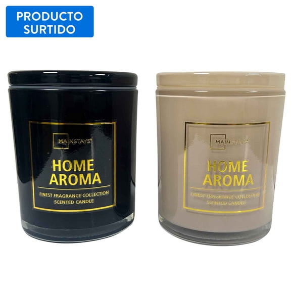 Vela aromatica home con tapa, producto Surtido 1 un 