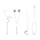 thumbnail image 2 of Kit De Herramientas Para Atado De Moscas, Accesorios Para Atado De Moscas, Enhebrador, 4 Uds., 2 of 3