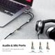 thumbnail image 4 of Divisor de auriculares UGREEN de 3,5 mm hembra a 2 auriculares duales de 3,5 mm macho, 4 of 9