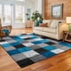 thumbnail image 2 of Alfombra Frise Carved Florida D4 133x180 Cm Azul, 2 of 2