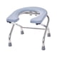 thumbnail image 1 of Taburete De Inodoro En Cuclillas Para Personas Mayores, Silla Para Ba?o, Silla De Inodoro Portátil, Asiento Gris De 33cm De Alto, 1 of 5