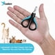 thumbnail image 5 of Cortaúñas para gatos Candure de acero inoxidable azul, 5 of 8