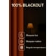 thumbnail image 4 of Cortina 100% Blackout de Tela Engomada 2 Paños naranja, 4 of 5