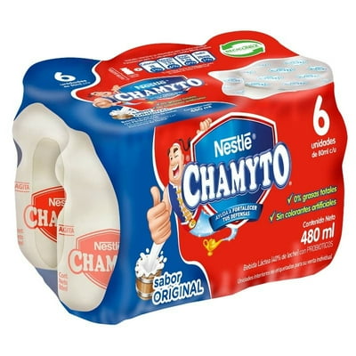 Bebida Láctea Probiótico Original Multipack Botella 6 Un X 80 Ml Chamyto