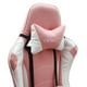 thumbnail image 2 of Silla Gamer Rosada Ergonómica con apoya pies, 2 of 7