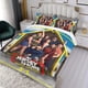 thumbnail image 3 of Jersey Shore Conjunto de sábanas temático, trío de piezas, cómodo y amigable con la piel, diseño único, regalo de decoración para el hogar para familiares, amigos y fans, 90 cm * 190 cm, 3 of 6