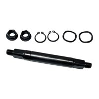 Ioensy - Centro De Bicicleta Reemplazo Del Eje Fitness Fitness Bike Center Feat Para El Gimnasio En Casa 17 Mm