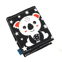 Bothyi - Libro De Tela Plegable Para Bebé, Juguetes Educativos, Juguetes De Cuna, Libro Suave, Koala