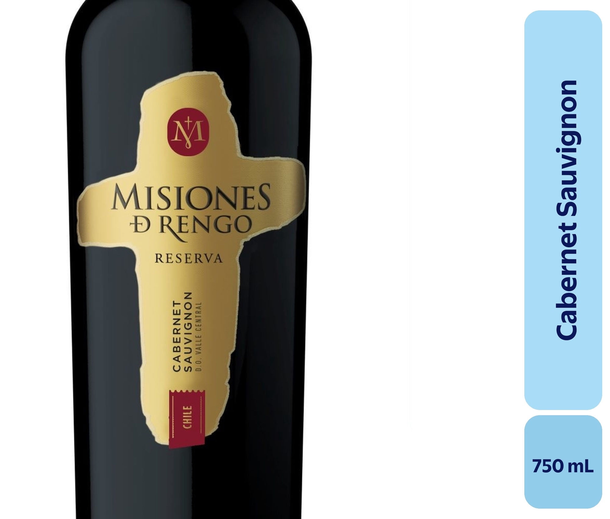 Vino Cabernet Sauvignon Botella 750 mL Misiones De Rengo