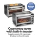thumbnail image 2 of Horno tostador y tostadora de ranura larga Hamilton Beach 2 en 1, 2 of 7