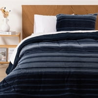 Mashini - Plumon Corduroy Coral Sh. Est. 1.5 P Linea Azul