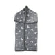 thumbnail image 3 of Saco con Broche Ultra Soft Corazones 80x110cm Gris Bebesit, 3 of 4