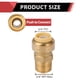 thumbnail image 2 of Adaptador macho EFIELD Push to Connect de 19 mm x 19 mm (paquete de 2), 2 of 9