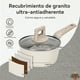 thumbnail image 5 of Bateria De Cocina Aluminio 38 Pcs Antiadherente Granito Blanco Crema, 5 of 10