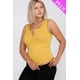 thumbnail image 1 of Saronite Body Básico de Tirantes Finos con Cuello Abierto, Color Mostaza (Talla Grande para Mujer), 1 of 1