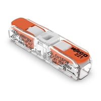 Conector De Empalme De Cables Serie Wago 221 20-12 Awg [60 Piezas]