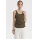 thumbnail image 1 of Polera Mujer Tirante Trenzado Verde Olivo, 1 of 4