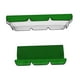 thumbnail image 5 of Toldo para Columpio de Patio, Cubierta Superior Duradera para Asiento de Porche, Color Verde Oscuro, 5 of 5