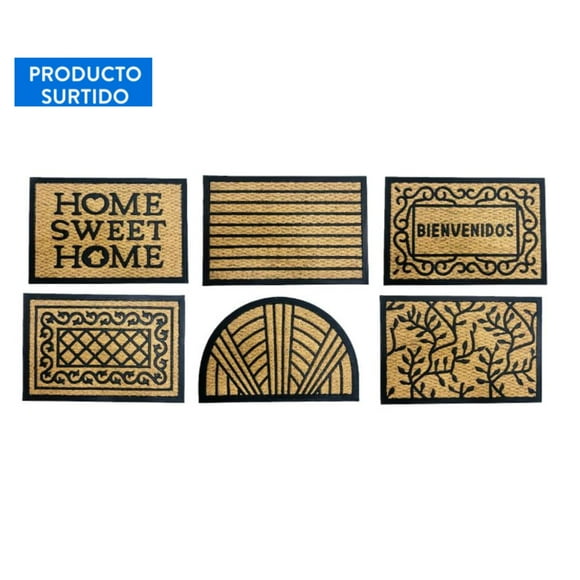 Limpiapies Panama 40x70cm Fibra de coco, producto surtido