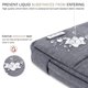 thumbnail image 4 of Funda para portátil Voova de 15 a 16 pulgadas, impermeable, gris, 4 of 7