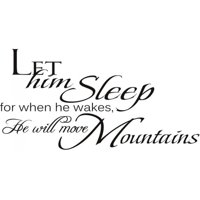 Rienda Libre Graphics - Decomural Let Him Sleep Religious Ws-17037