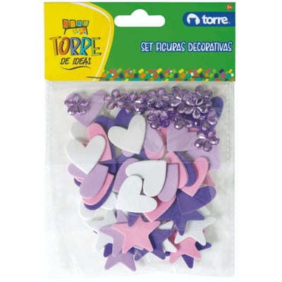 Set De Figuras Decorativas 1 Un Torre