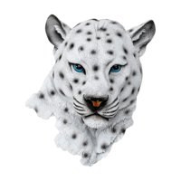 Magideal - Estatua De Cabeza De Animal 3D Realista, Escultura, Montaje En Pared, Decoración Rústica De Granja , A A