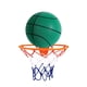 thumbnail image 4 of Baloncesto Silencioso Con Aro Portátil Sin Ruido Niños Adultos Pelota Silencio Juguete Verde Tamaño 5, 4 of 5
