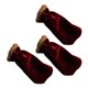 thumbnail image 5 of 3pieces pleuche piano sustain pedal cover protector de la manga del pie protector rojo, 5 of 5