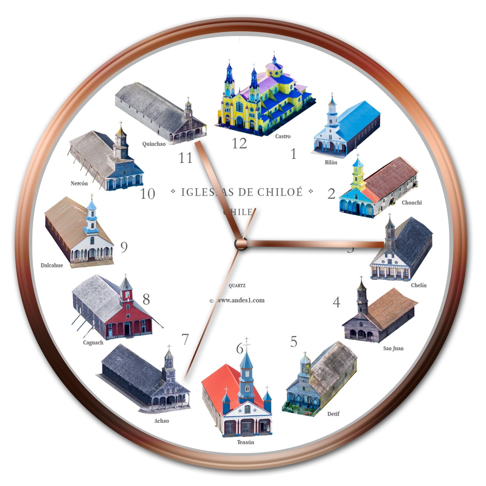 Andes1 - Reloj De Iglesias De Chiloé