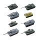 thumbnail image 5 of 8 Piezas DIY 1: 144 Modelo De Tanque Miniatura De Alta Simulación Para Ni?os Modelo De Ensamblaje, 5 of 5