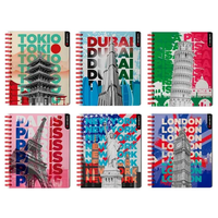 Cuaderno Rhein: Pack 10 Cuadernos Universitarios 100 Hojas 7 Mm Travel Soft