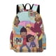thumbnail image 1 of Nikhil y Jay-theme Backpack, Campus style schoolbag Bookbag with Adjustable Shoulder Straps And Large Zip Compartment, Unisex Travel Bags.42x30x15cm, 1 of 6