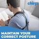 thumbnail image 5 of Back + Neck Bundle Chirp Wheel con funda de transporte y corrector de postura, 5 of 7