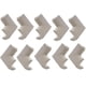 thumbnail image 4 of 10 unids engrosada baby proofing mesa protector de esquina protector gris, 4 of 5