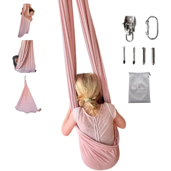 Columpio Sensorial Saint Esen Modelo 100 Rosa 90 kg