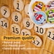 thumbnail image 5 of Juguete Montessori de madera con calendario perpetuo de Panda Brothers, 5 of 7