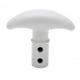 thumbnail image 1 of Remo Para Barcos, Mango En T De Repuesto, Accesorio Compacto Y Resistente Para Tabla De Surf, Color Blanco, 1 of 5