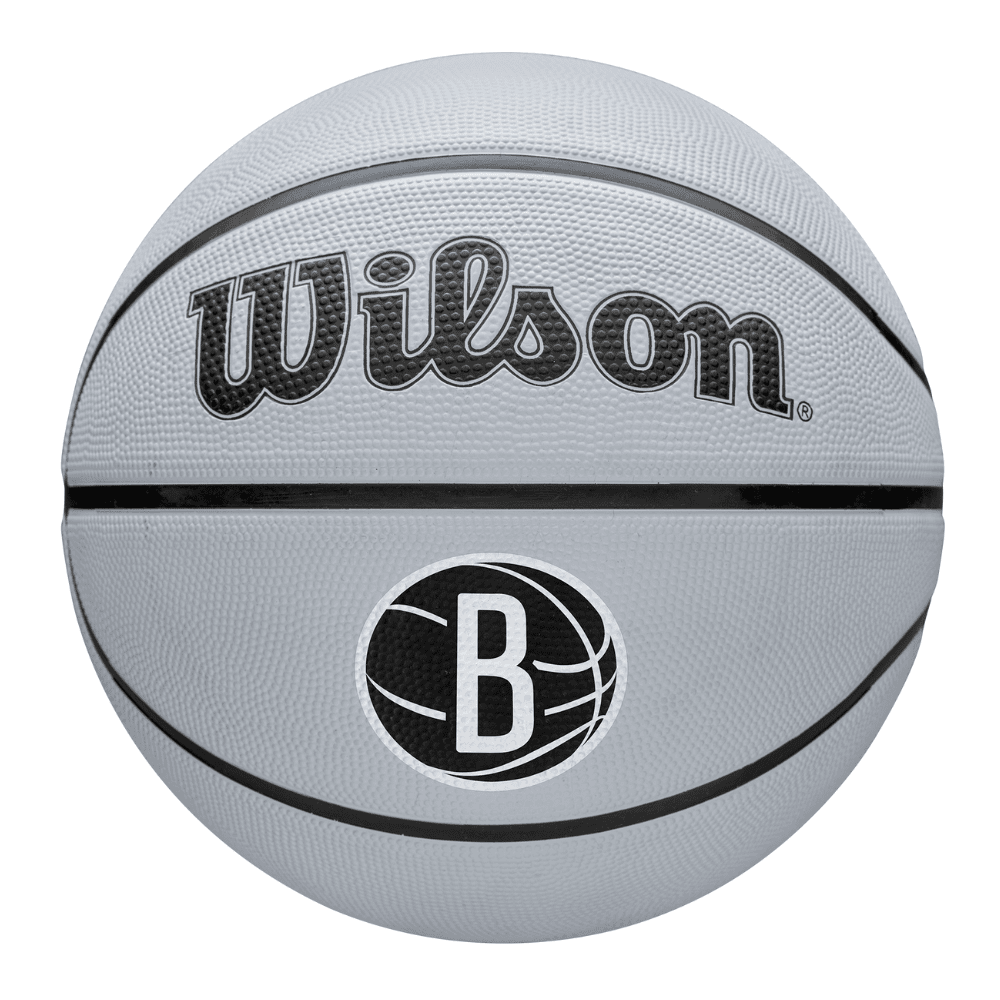 Balón Basketball Wilson Nba Team Tribute Solid Brooklyn Nets Tamaño 7