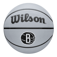 Balón Basketball Wilson Nba Team Tribute Solid Brooklyn Nets Tamaño 7