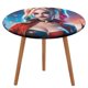 thumbnail image 1 of Harley Quinn theme Fitted Round Tablecloths Elastic Edged Table Covers Waterproof Table Cloth For Kitchen Holiday Party Tables Decor 150cm, 1 of 6