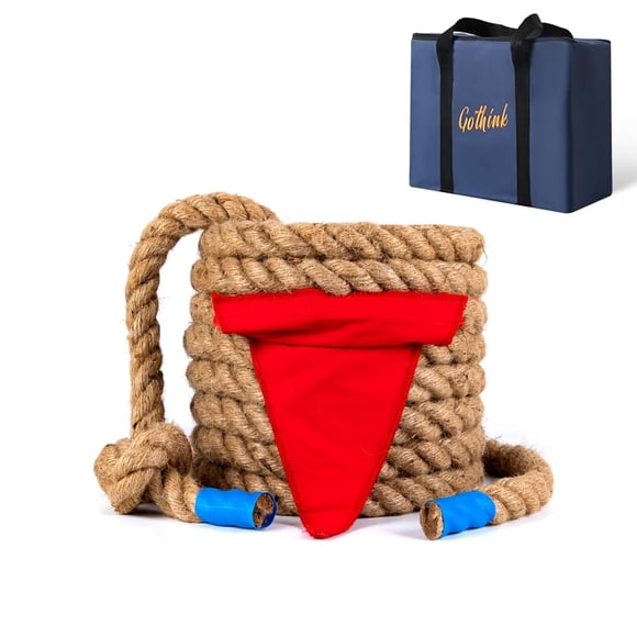 Juego de cuerdas Tug of War Gothink para niños de 10 m con bolsa de transporte