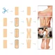 thumbnail image 3 of Cinta Kinesiológicas Vendaje Neuromuscular Tape X6pcs 5mx5cm, 3 of 10