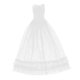 thumbnail image 1 of Vestido De Dama De Honor De Tul De Encaje Vestido De Fiesta De Baile Para 1/3 Mu?ecas BJD Blanco, 1 of 5