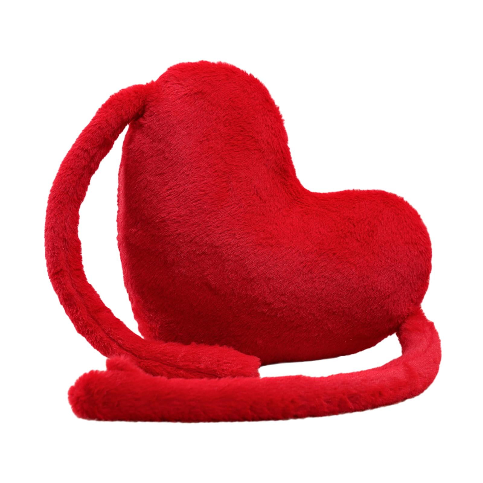 Magideal - Almohada Con Forma De Corazón De Amor, Almohada Bonita De San Valentín, Regalos Del Día De San Valentín Para Sofá Al Aire Libre, Novia, Compañeros De Rojo
