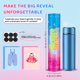 thumbnail image 2 of Cañones de Confeti PARTY GLITS Rosa y Azul - Pack de 6, 2 of 7