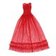 thumbnail image 2 of Vestido De Dama De Honor De Tul De Encaje Vestido De Fiesta De Baile Para 1/3 Mu?ecas BJD Rojo, 2 of 5