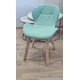 thumbnail image 4 of Comedor Mesa blanca 80cms + 4 Sillas Mariposa Wood Menta, 4 of 4