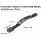 thumbnail image 3 of Asas para kayak wollcocer 29 cm, paquete de 4 con tornillos, 3 of 7